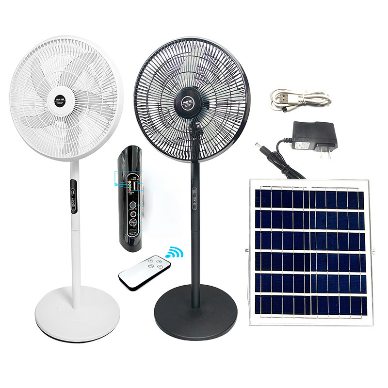 25W Rechargeable Solar Powered Fan